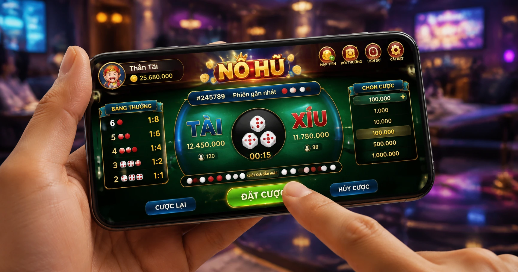 Khám phá app nô hủ: Trải nghiệm đỉnh cao trong game nổ hũ - image 2 Khám phá app nô hủ: Trải nghiệm đỉnh cao trong game nổ hũ - image 2