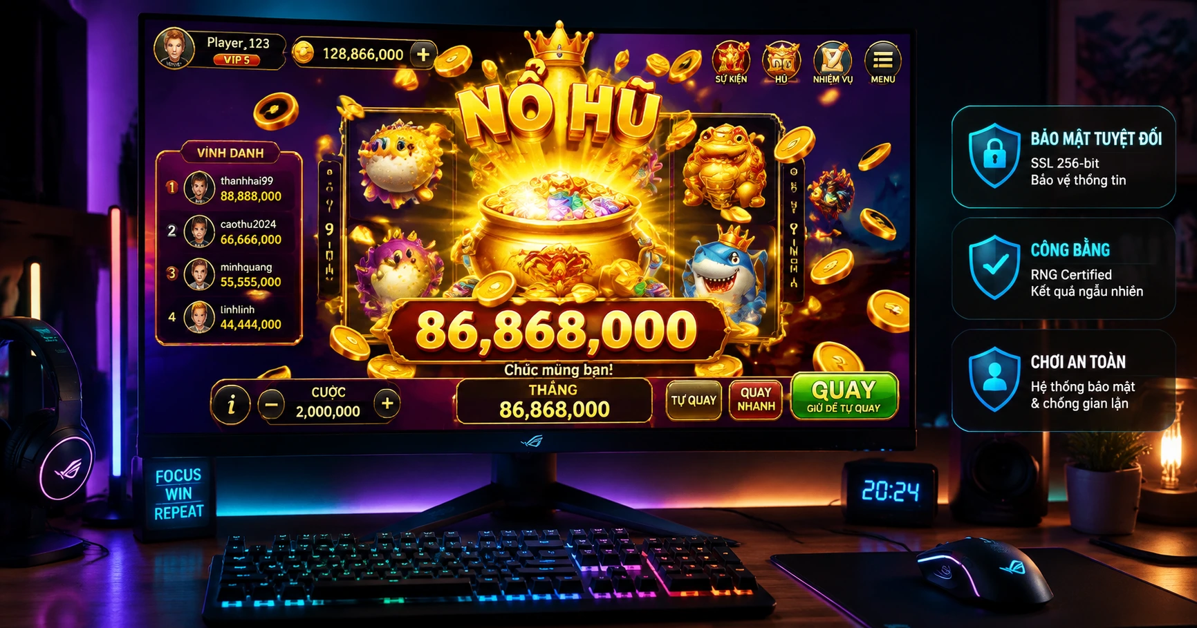 Khám phá app nô hủ: Trải nghiệm đỉnh cao trong game nổ hũ - image 3 Khám phá app nô hủ: Trải nghiệm đỉnh cao trong game nổ hũ - image 3