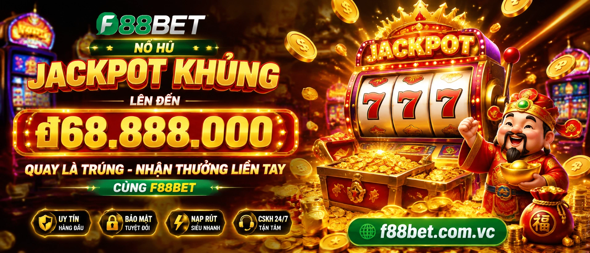 Ảnh khu Nổ Hũ cổ điển của F88BET